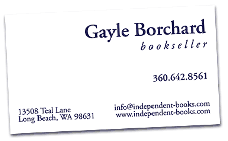 gb-bc gayle borchard, bookseller