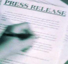 press release