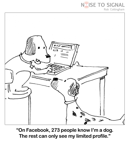 facebook dog cartoon