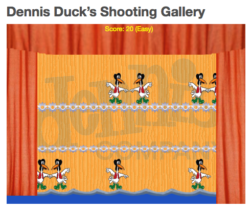 Dennis Company Duck Shoot Game