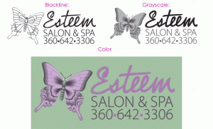 Esteem Salon & Spa Logo