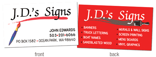 J.D.'s Signs