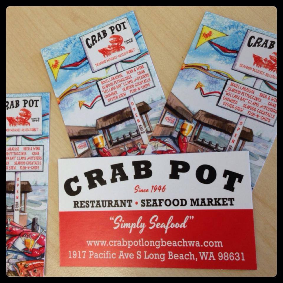 Crab Pot Business Cards