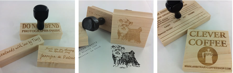 custom rubber stamps